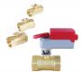 2 Way On/Off Motorized Valve Electric Actuator DN250 Control Ball Valve