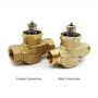 Two Way Normally Closed Mixing Three Way Motor Drive HVAC Motorized Ball Valve