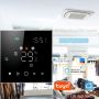 Weekly Programmable Fan Coil Thermostat Smart Modbus Thermostat with Optional Keycard Function