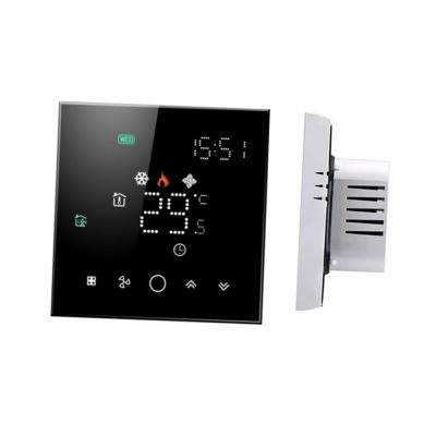 Hotowell Smart Fan Coil Thermostat Wifi Programmable Thermostat Room Temperature Controller