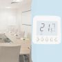 HVAC System 3 Speed Fan Coil Thermostat Digital Room Thermostat for 86 Wall Mounting Box