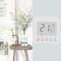 HVAC System 3 Speed Fan Coil Thermostat Digital Room Thermostat for 86 Wall Mounting Box