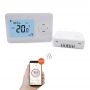 Easily-Installed Smart Wireless Thermostat Electric Heating Thermostat with Thermostat and Receiver