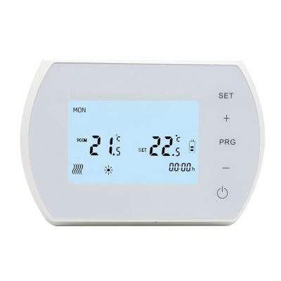 Cooling and Heating Thermostat Room Wireless Thermostat with Controlling Panel and Receiver