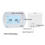 Battery-Powered Smart Wireless Thermostat Underfloor Heating Thermostat for HVAC System