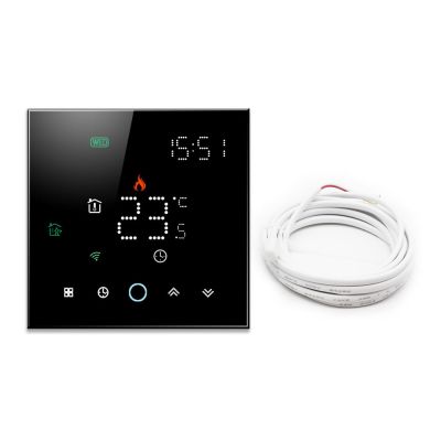 Termostato inteligente Hotowell Controlador de temperatura para calefacción por suelo radiante eléctrico y sistema de caldera