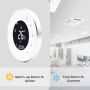 Modbus Thermostat 2 Pipe or 4 Pipe Fan Coil Thermostat Home Thermostat with Round Shape