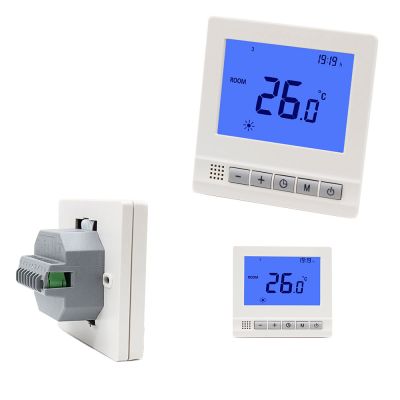 Manual Button on/off Switch Digital Water Heating Temperature Controller Thermostat