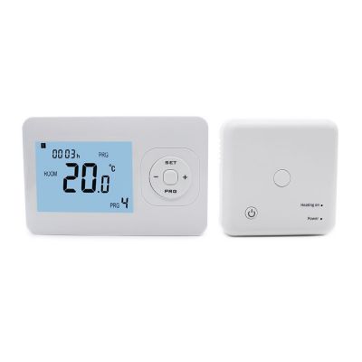 RF 868MHz Wireless Non-Voltage WiFi Gas Boiler Water Underfloor Heating Thermostat