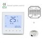 Termostato de ambiente Controlador de termostato de calefacción y refrigeración con Modbus y función de bloqueo de teclado