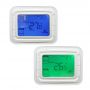 Horizontal & Vertical Housing LCD Display Press Button Manual Adjustable Fan Coil Thermostat