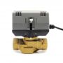 Brass Ball Valve with Motorized Actuator Spdt 3 Wire 2 Way/3 Way Water Control Valve