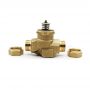 HVAC Parts Solenoid Valve Spdt DN20 Brass Valve Body Electric Motor Motorized Zone Valve