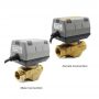 SPDT/SPDT Fan Coil Unit On/Off Type Room Temperature Control Purpose Motorized Zone Valve