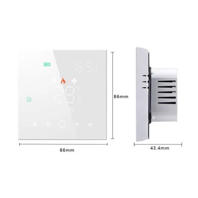 Fan coil thermostat