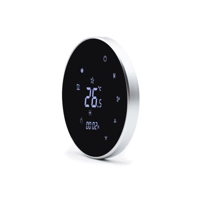 Termostato de habitación con sistema Modbus BMS de salida de válvula moduladora de calefacción y refrigeración de 4 tubos de 0-10 V