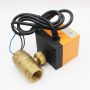 HTW-EG200 Series Motorized Ball Valves 2/3 Way Water Electric Brass Motorized Ball Valve