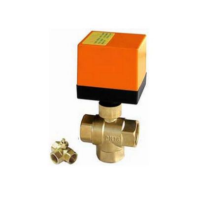 HTW-EG200 Series Motorized Ball Valves 2/3 Way Water Electric Brass Motorized Ball Valve