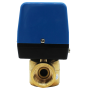 Válvulas motorizadas de 24 V Válvula de control de modulación motorizada de material de latón de 2/3 vías