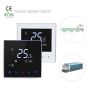 Wifi Function Support Smart Thermostat Negative Display VA Screen Fan Coil Thermostat
