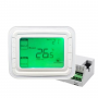 Controlador de temperatura multifunción para edificios Honeywell Halo con pantalla grande y diseño ultrafino Htw-T6861