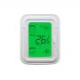 White Housing Blue & Green Screen Set Point & Room Temperature Display Fan Coil Thermostat