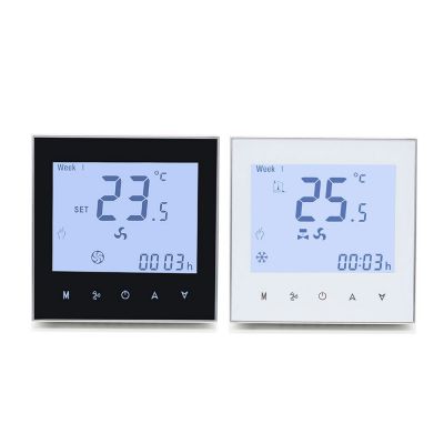 24VAC WiFi Smart Fan Coil Thermostat HTW-WF01-FC 0-10V Modulating Temperature Controller