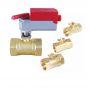 220V 24V 2 Way Ball Valve Motorized ON/OFF or Modulating Ball Valve