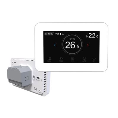 Termostato inteligente WiFi para calefacción por suelo radiante eléctrico, termostato eléctrico de 16A,pantalla táctil digital, regulador de  temperatura, 230V, compatible con Alexa Google Home (blanco) : :  Bricolaje y herramientas