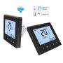 Modulating Fan Modbus Protocol Keycard Fan Coil Thermostat HVAC Thermostat Dual Temperature Sensor