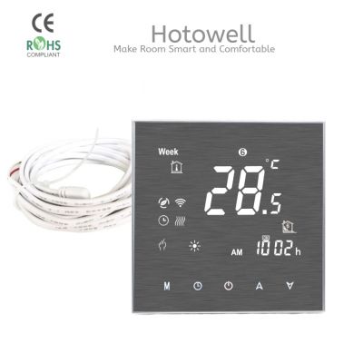 16A Calefacción por suelo radiante Termostato de ambiente Pantalla negativa Hotowell WF02-16A