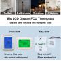 Modern Appearance Design LCD Programmable Digital Cooling Thermostat