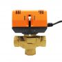 3 Way Motorized Control Valve Brass Zone Valve for HVAC System