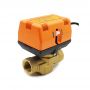 3 Way Motorized Control Valve Brass Zone Valve for HVAC System