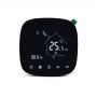 Black Version Oral Shaped Housing Design Tuya Wifi Programmable Room Heating Thermostat