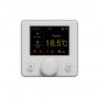 Pantalla colorida con control de botón giratorio 2 tubos / sistema de 4 tubos Fan Coil Wifi Termostato digital