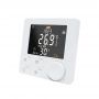 Auto/Manual/Temporary Mode HTW-WF81 LCD Screen Touch Buttons Fan Coil Thermostat 