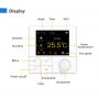 Wifi Boiler Thermostat Heating Thermostat Room Programmable Function Hotowell WF81