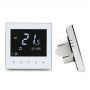 Black Backlight Smart WiFi Fan Coil Thermostat 2 Years Warranty Room Temperature Controller