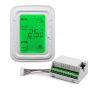 HVAC Digital Thermostat T6861 Halo Series Blue/Green Backlight Room Temperature Switch 