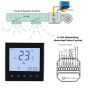 Protocolo Modbus termostato inteligente termostato fan coil 0-10V Salida de válvula Hotowell WF01