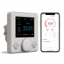 Fan Coil System Smart Thermostat Wifi HVAC Thermostat Heating and Cooling Hotowell WF71