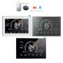 24VAC Smart Heat Pump Thermostat WiFi Touch Screen Thermostat for Room