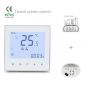 Controlador de unidad Fan Coil de 2 tubos Termostato Wifi Salida de válvula analógica Termostato de habitación inteligente Hotowell