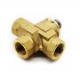 Motorized Ball Valve NPT 2 Way/3 Way DN25 Electric Actuator Brass Ball Valve for Water