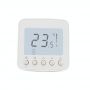 Protección contra congelamiento disponible Montaje empotrado con cable Termostato de ambiente manual con bobina de ventilador de 2 tubos