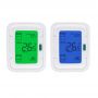 Halo T6861 Termostato digital de 2 tubos y 4 tubos Termostato de ambiente de ahorro de energía Keycard