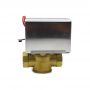 Hotowell High Stable Brass Valve Normally Closed Zone Valve HVAC Parts Two Way Valve 