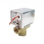 Digital On/Off Type Brass Valve Water Flow Control Valve HVAC System Two Way Valve