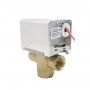 Digital On/Off Type Brass Valve Water Flow Control Valve HVAC System Two Way Valve